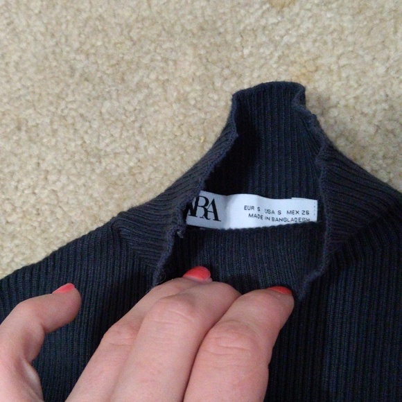Zara short sleeve turtle neck - Picture 4 of 6